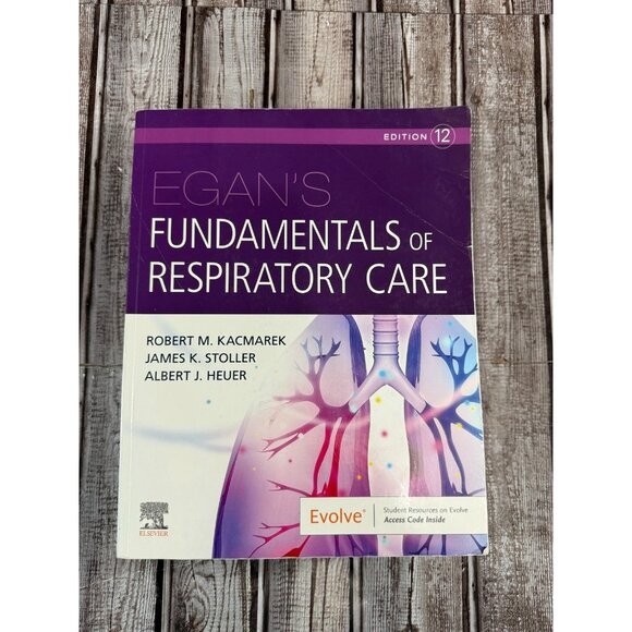 Egan's Fundamentals of Respiratory Care, Kacmarek PhD  RRT  FAARC, Robert M.,Sto - Picture 1 of 5